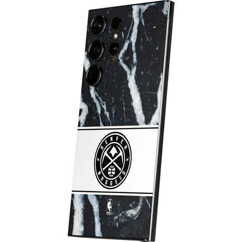 NBA Denver Nuggets Marble Galaxy S25 Ultra Skin